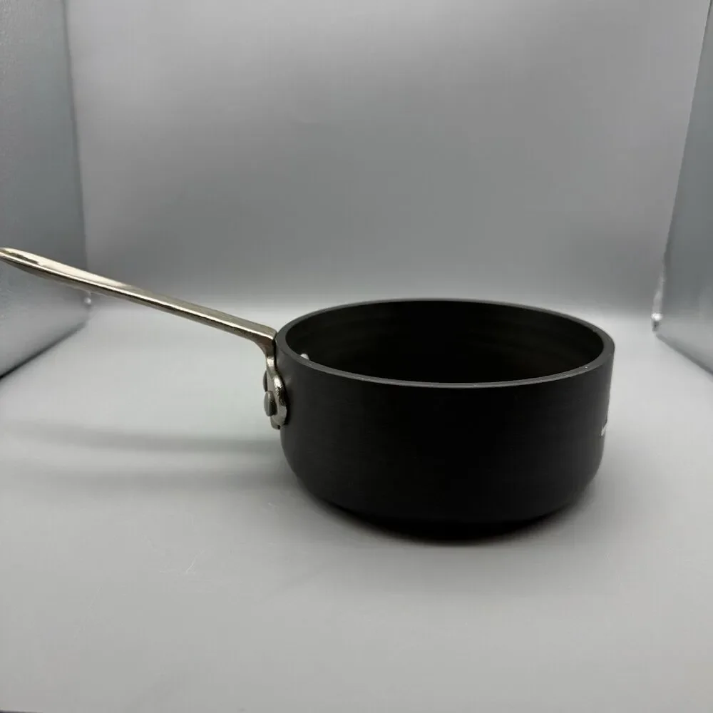 Commercial Aluminum Cookware Co 1 Qt Saucepan #5001 Lid #305 USA Vintage Pot